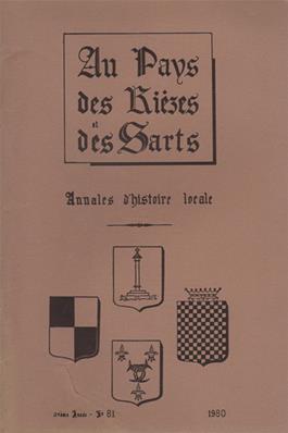 Au Pays des Rièzes et des Sarts 1980 N° 81