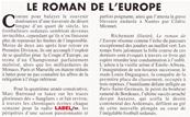 Au coeur du football sedanais Le roman de l'Europe, Marc Barreaud