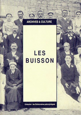 Dictionnaire patronymique : Les Buisson