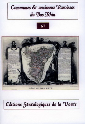 Communes et anciennes paroisses du Bas Rhin