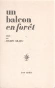 Un balcon en forêt, Julien Gracq