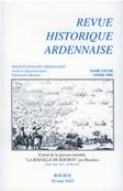 Revue Historique Ardennaise 1993 N° 28