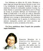 La Forge au loup, Françoise Bourdon