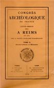 Congrès archéologique de France à Reims en 1911 tome 2