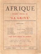 La Grive N° 12, juillet 1931