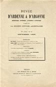 Revue d'Ardenne et d'Argonne 1900 N° 11