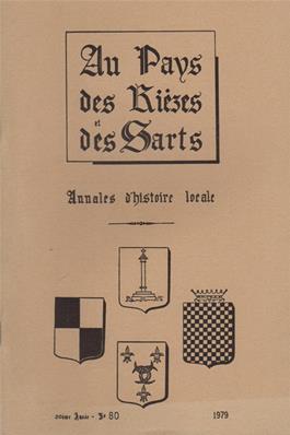 Au Pays des Rièzes et des Sarts 1979 N° 80