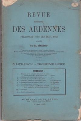 Revue historique des Ardennes mai 1867 