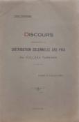 Discours prononc� � la distribution solennelle des prix du coll�ge Turenne, Henri Mancardi