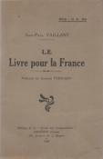 Le livre pour la France, Jean Paul Vaillant