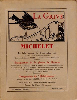 La grive N° 15, février 1932