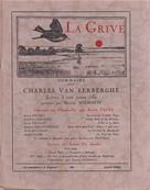 La Grive N° 28, avril 1935