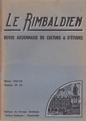 Le Rimbaldien N° 10 hiver 1947.48