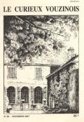 Le Curieux Vouzinois N° 58, novembre 2001