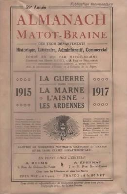 Almanach Matot Braine 1915-1917