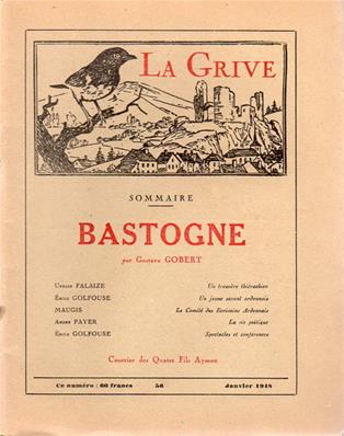 La Grive N° 56, Bastogne