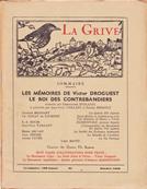 La Grive N° 67, octobre 1950