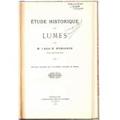 Etude historique sur Lumes, Abbé Hubignon