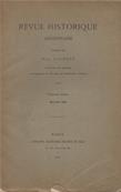 Revue Historique Ardennaise 1898 mai juin