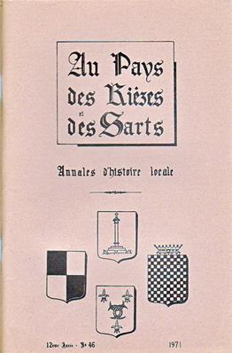Au pays des Rièzes et des Sarts 1971 N° 46