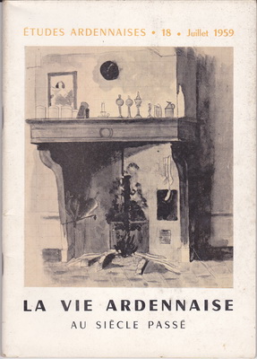 Etudes Ardennaises N° 18 juillet 1959