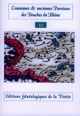 Communes et anciennes paroisses des Bouches du Rhône