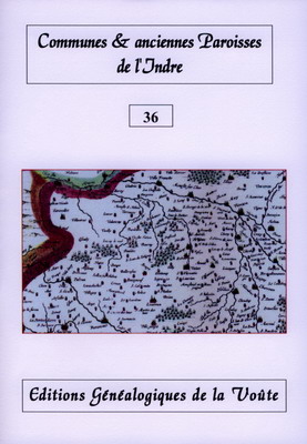 Communes et anciennes paroisses de l'Indre