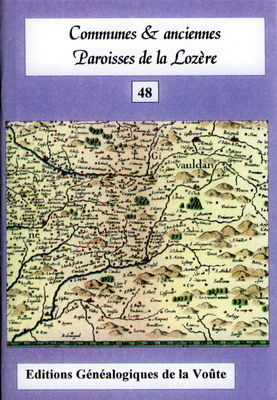 Communes et anciennes paroisses de la Lozère
