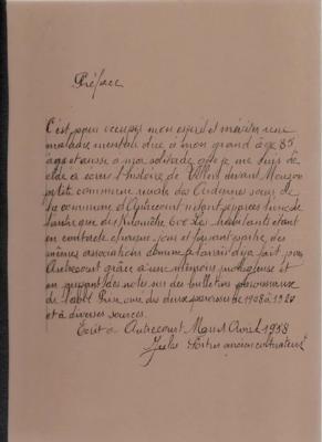Histoire de Villers devant Mouzon, Jules Fortier