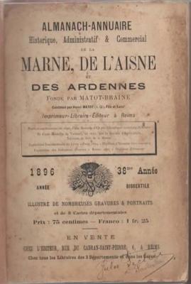 Almanach Matot Braine 1896