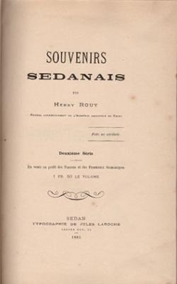 Souvenirs sedanais, Henry Rouy