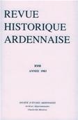 Revue Historique Ardennaise 1983 N° 18