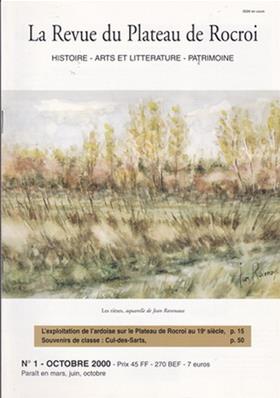 La Revue du Plateau de Rocroi N° 1 octobre 2000