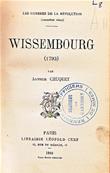 Wissembourg 1793 (Arthur Chuquet)