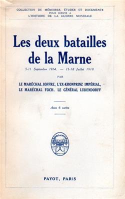 Les Deux batailles de la Marne