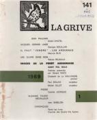 La Grive N° 141 à 146, 1969-1970