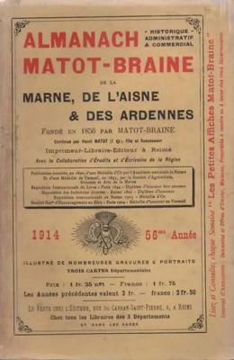 Almanach Matot Braine 1914
