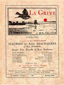 La Grive N 26, octobre 1934