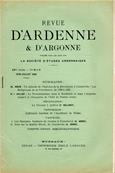 Revue d'Ardenne et d'Argonne 1906 N° 8 / 9