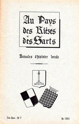 Au Pays des Rièzes et des Sarts 1961 N° 7