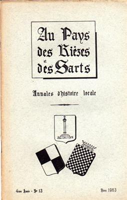 Au pays des Rièzes et des Sarts 1963 N° 13