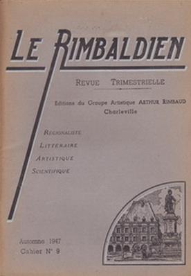 Le Rimbaldien N° 9, automne 1947