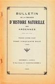 Bulletin de la Socit d'histoire naturelle des Ardennes N 58