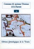 Communes et anciennes paroisses de la Charente