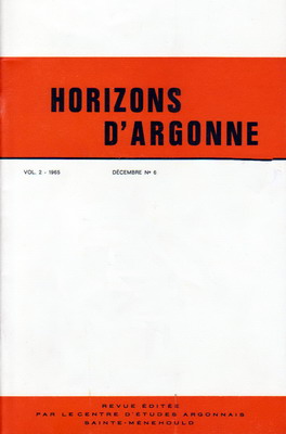 Horizons d'Argonne N° 6