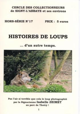 Histoires de loups ... d'un autre temps