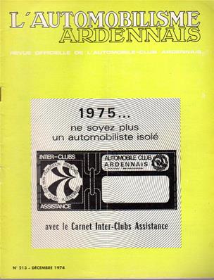 L'automobilisme Ardennais N° 213