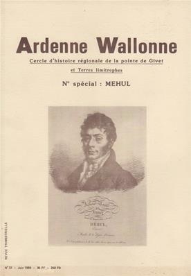 Ardenne Wallonne N° 37, spécial Mehul