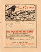 La Grive N 105, janvier 1960