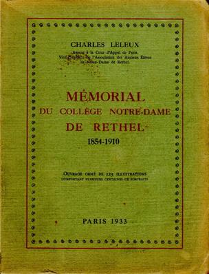 Mémorial du Collège Notre Dame de Rethel, Charles Leleux
